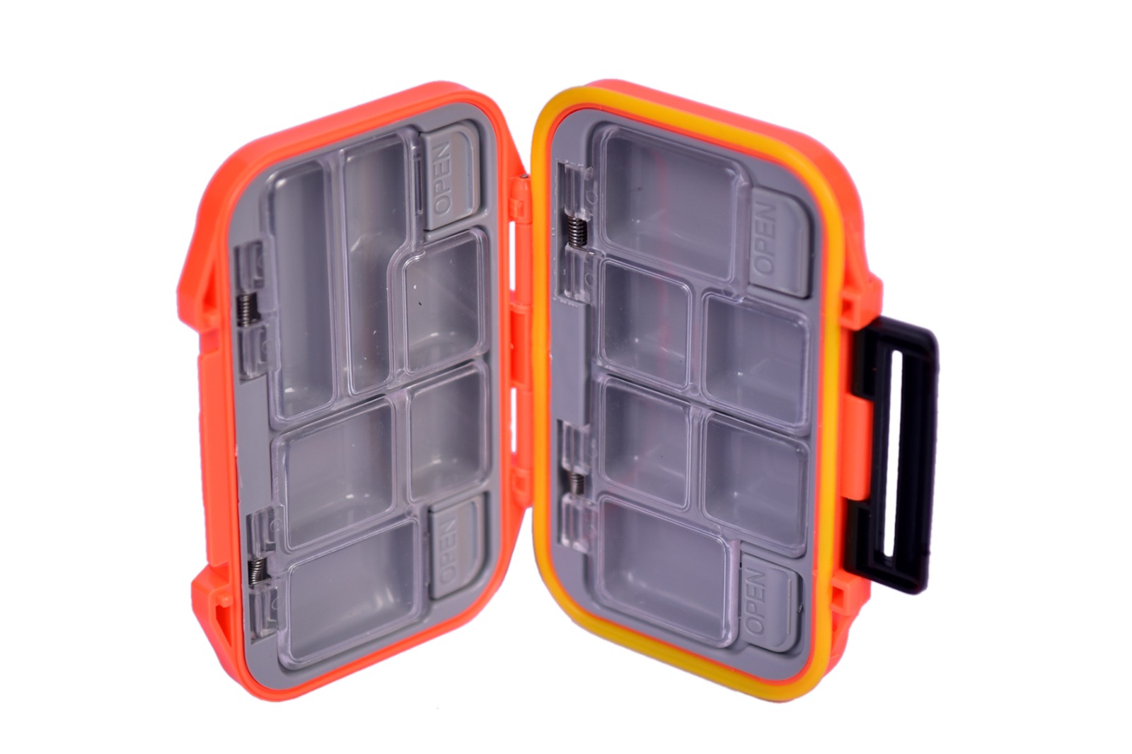 Waterproof Fishing tool box - 3 Pcs Orange